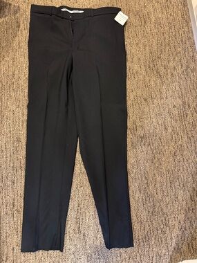 Marlow White New Made in USA 100% Wool Dress Trousers